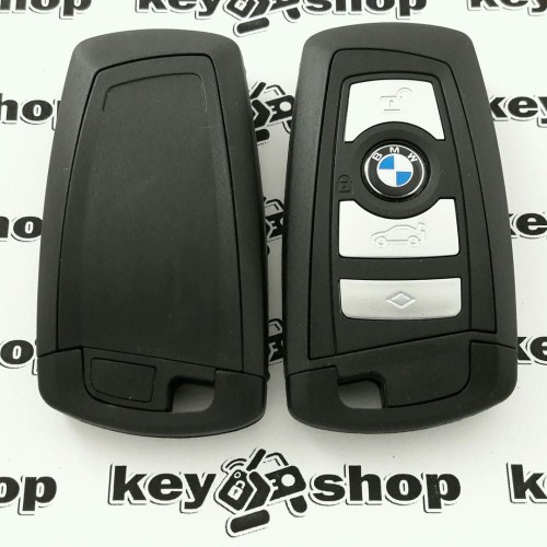   Корпус смарт ключа для BMW (БМВ) 4 - кнопки, с лезвием, F Series
