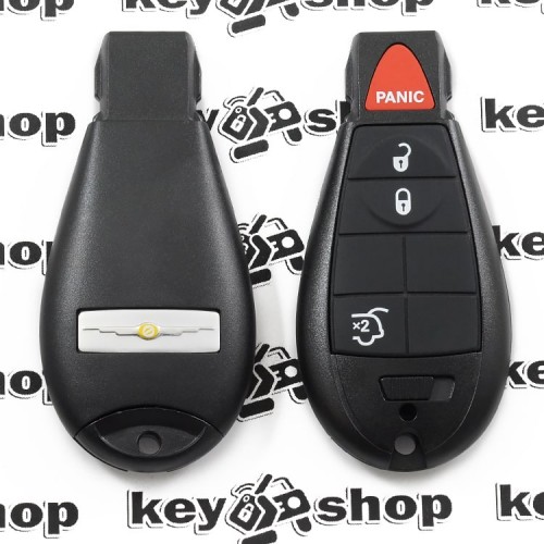 Корпус смарт ключа для Chrysler (Крайслер) 3 + 1 кнопки