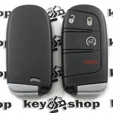      Корпус смарт ключа для Chrysler (Крайслер) 3 + 1 кнопки