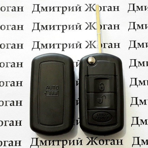 Выкидной ключ для LAND ROVER (Ленд Ровер), 3 - кнопки PCF 7941, ID 46 / 433 Mhz