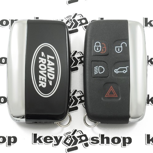 Оригинальный смарт ключ Land-Rover (Лэнд-Ровер)  5 кнопок, PCF 7953, HITAG PRO (433/315MHZ)