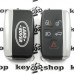 Оригинальный смарт ключ Land-Rover (Лэнд-Ровер)  5 кнопок, PCF 7953, HITAG PRO (433/315MHZ)