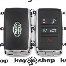 Корпус смарт ключа Land-Rover (Лэнд-Ровер) 4 + 1 кнопок, с лезвием