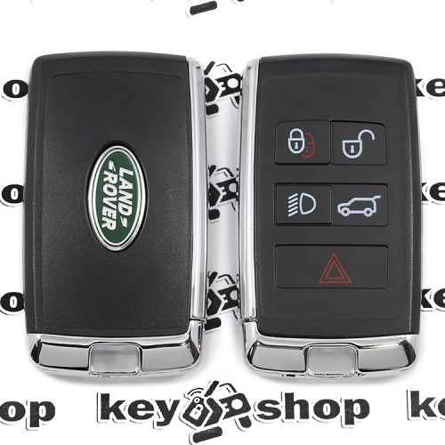 Корпус смарт ключа Land-Rover (Лэнд-Ровер) 4 + 1 кнопок, с лезвием