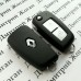 Оригинальный выкидной ключ для Renault (Рено) 2 кнопки, PCF 7961M, Hitag AES, 433 Mhz