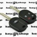         Оригинальный ключ для Ford (Форд), 3 +1 кнопки, с чипом 4d63 (80bit) / (315 mhz), с лезвием FO38R, чип на плате