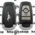 Оригинальный смарт ключ для Ford Mustang (Форд Мустанг) 3 + 1 кнопки, чип ID 49 (Hitag Pro), 315 MHz
