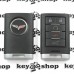 Корпус смарт ключа для Chevrolet Corvette (Шевроле Корвет) 4 + 1 (panic) кнопки 