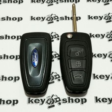 Корпус выкидного автоключа для Ford (Форд) 3 - кнопки. лезвие FO21