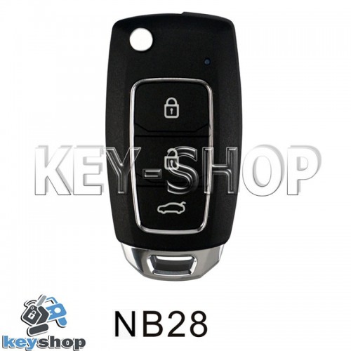 Ключ заготовка (NB28) для программатора KEYDIY, KD-X2, KD Mini