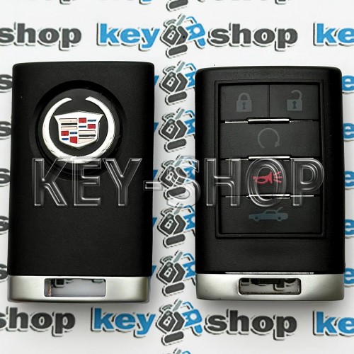 Корпус пульта  Cadillac (Кадиллак) 4  + 1 кнопки