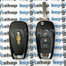 Корпус выкидного ключа для Chevrolet (Шевролет) 3 - кнопки