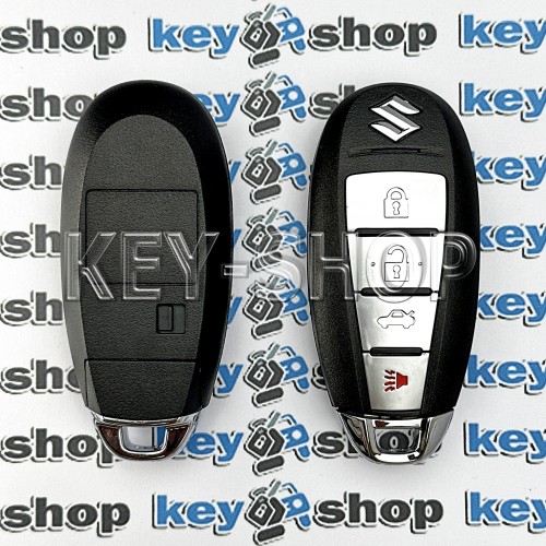 Корпус смарт ключа Suzuki (Сузуки) 3+1 кнопки