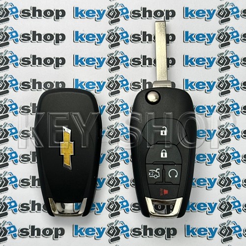 Корпус выкидного ключа для Chevrolet (Шевролет) 4+1 - кнопки