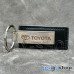 Кожаный брелок для авто ключей Toyota (Тойота)