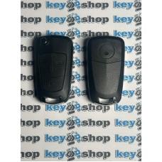Корпус выкидного ключа Opel (Опель) 3 кнопки (без логотипа, не плотно установлены кнопки)