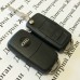 Корпус автоключа Audi (Ауди) под переделку 2 кнопки, лезвие HU49