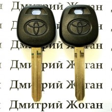 Ключ для Toyota (Тойота) с чипом 4C, лезвие TOY43