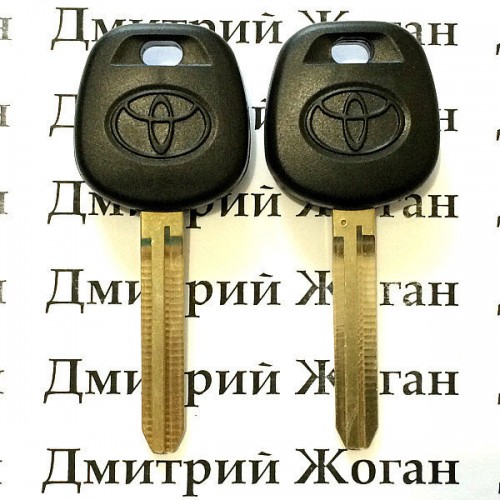 Ключ для Toyota (Тойота) с чипом 4D67, лезвие TOY43
