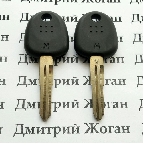 Корпус авто ключа под чип для Hyundai Accent, Coupe, Getz, H1 (Хундай Акцент, Купе, Гетц), лезвие HYN6 (2.70 mm)
