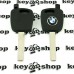 Корпус ключа под чип для BMW Е46, Е53, Е60, Х3, Х5  (БМВ), лезвие HU92