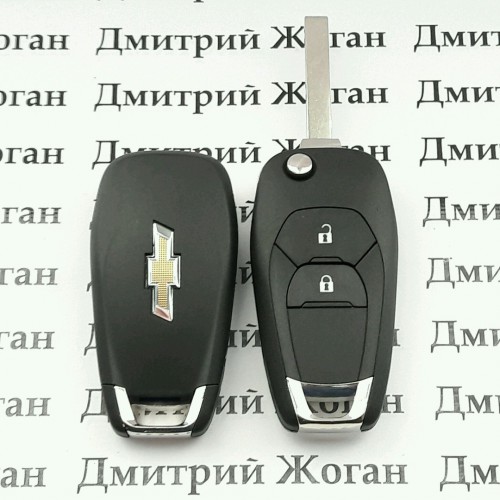 Корпус выкидного ключа для Chevrolet (Шевролет) 2 - кнопки