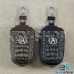 Ключница карманная (кожаная, коричневая, с тиснением, с карабином, с кольцом), логотип авто Acura (Акура)