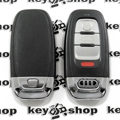 Смарт ключ для Audi (Ауди), 3+1 кнопкa, 315 MHZ (Keyless - Go)