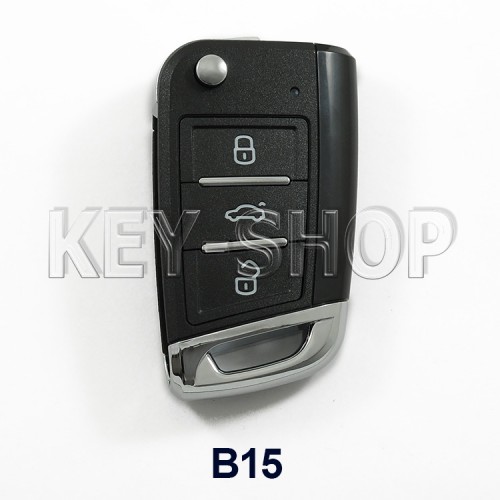 Ключ заготовка (B15) для программатора KEYDIY, KD-X2, KD Mini