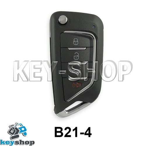 Ключ заготовка (B21-4) для программатора KEYDIY, KD-X2, KD Mini