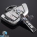   Металлический (черный) брелок для авто ключей BMW (БМВ)   