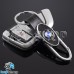 Металлический брелок для авто ключей БМВ (BMW)