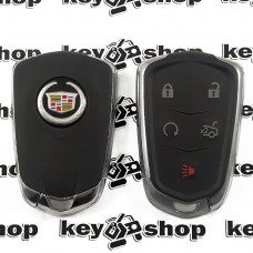    Cмарт ключ Кадиллак (Cadillac) 5 кнопок, id46 (PCF7952) HITAG2 / 315 Mhz 