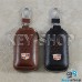 Ключница карманная (кожаная, коричневая, с карабином, на молнии, с кольцом), логотип авто Cadillac (Кадилак)