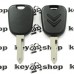 Корпус авто ключа под чип для Citroen (Ситроен) лезвие NE73