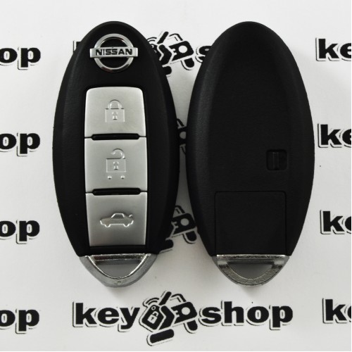 Корпус смарт ключа для NISSAN (Ниссан) 3 ― кнопки, (с лезвием)