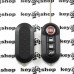   Корпус выкидного автоключа для Fiat 500  Punto, Doblo, Ducato, Fiorino, Grande Punto, Punto Evo, Punto, Qubo (Фиат Пунто, Добло, Дукато, Фиорино, Гранде Пунто, Пунто Эво, Пунто, Кубо) 3 - кнопки с лезвием SIP22