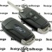  выкидной ключ для Ford (Форд) 2 кнопки, чип ID 49, 433 MHz