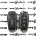      Оригинальный ключ для FORD (Форд)  3 кнопки, после 2014г. с чипом 49 Philips HTPRO (pcf7953)/433MHz