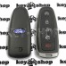 Смарт ключ для FORD (Форд) 4 + 1 кнопки, чип ID46, 7945 / 7953, 315MHz