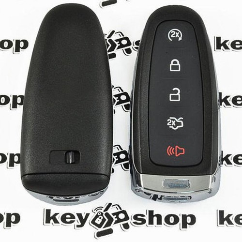 Корпус смарт ключа для FORD Focus  (Форд Фокус) Edge, 4+1 кнопка