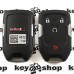    Смарт ключ для GMC (ДжиЭмСи)  3+1 кнопок, HITAG2 (PCF7941E) ID46E, 315Mhz