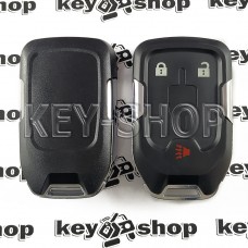 Корпус смарт ключа GMC (ДжиЭмСи) 2 + 1 (panic) кнопки 