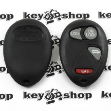 Корпус пульта для GMC (ДжиЭмСи) 3 + 1 (panic) кнопки 