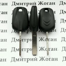 Корпус авто ключа под чип для Citroen (Ситроен), лезвие HU 83T