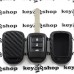 Чехол (cиликоновый, под карбон) для авто ключа Honda (Хонда)