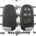         Смарт ключ для Jeep Cherokee (Джип Чероки) 4 + 1 кнопки, чип 4A (PCF7953), 433 MHz