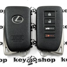   Оригинальный смарт ключ для LEXUS (Лексус) 3+1 кнопки, H chip, ID (HYQ14FBA), 315 MHz