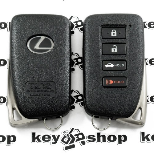   Оригинальный смарт ключ для LEXUS (Лексус) 3+1 кнопки, H chip, ID (HYQ14FBA), 315 MHz