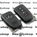   Оригинальный смарт ключ для LEXUS (Лексус) 3+1 кнопки, H chip, ID (HYQ14FBA), 315 MHz